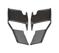 SPAMFAFGHQ Aileron Fixe De Moto pour S1000R M1000R 2021 2022 2023 2024 Aileron Pare-Brise Carénage Avant Spoiler Aérodynamique(Bright Carbon Paint)