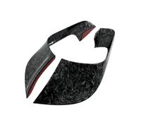 SPAMFAFGHQ Aileron Fixe De Moto pour Yamaha YZF-R7 YZF R7 R 7 2021 2022 2023 Ailerons Aérodynamiques Peinture Carbone Accessoires De Carénage(Forged Carbon Paint)
