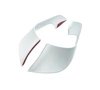 SPAMFAFGHQ Aileron Fixe De Moto pour Yamaha YZF-R7 YZF R7 R 7 2021 2022 2023 Ailerons Aérodynamiques Peinture Carbone Accessoires De Carénage(Blanc)