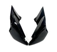 SPAMFAFGHQ Aileron Fixe pour Yamaha YZF R1 R1M YZF-R1 YZF-R1M R3 R25 R6 Accessoires Moto Ailerons aérodynamiques Pare-Brise(Noir Brillant)