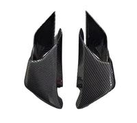 SPAMFAFGHQ Ailerons Aérodynamiques pour Moto pour Yamaha YZF-R1 YZF-R3 YZF-R25 YZF R1 R3 R25 2015-2023 Coque de carénage d'aile Fixe(ABS Carbon)
