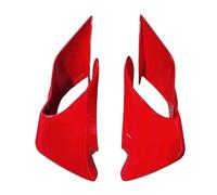 SPAMFAFGHQ Ailerons Aérodynamiques pour Moto pour Yamaha YZF-R1 YZF-R3 YZF-R25 YZF R1 R3 R25 2015-2023 Coque de carénage d'aile Fixe(Rouge)