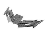 SPAMFAFGHQ Ailerons Carénage Avant Moto Couverture Aile Fixe pour Yamaha R125 R15 V4 2021 2022 2023 2024(Carbon Fibre)