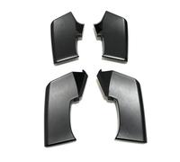 SPAMFAFGHQ Ailerons D'aile Spoiler Kit D'aileron Fixe pour Moto pour Ducati pour Streetfighter V4 V4S V4 SP 2020-2023 pour V2 2022 2023(Noir)
