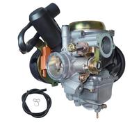 SPAMFAFGHQ Carburateur De Moto Pour Suzuki Pour AN125 ZY125 HS125T HJ125T QS125T-3 QS150T PD26 BS26 125cc 13200-37G10 Scooter Carb