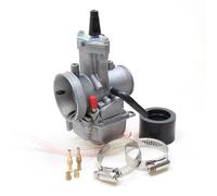 SPAMFAFGHQ Carburateur Moto Universel Pour OKO 21 24 26 28 30 32 34 2T 4T Avec Gicleur Pour Yamaha Pour Mikuni VTT(28MM)