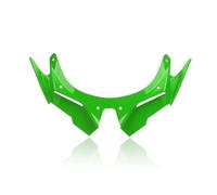 SPAMFAFGHQ Carrosserie Avant pour Moto pour Kawasaki ZX-4R ZX-4RR 2023- Couverts Protecteurs Winglets Aérodynamiques(Vert)
