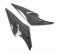 SPAMFAFGHQ Couvercle Latéral de Réservoir Noir Carbone Carénage de Moto pour Suzuki pour GSXR 600 750 2006 2007 K6(Carbone)