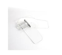 SPAMFAFGHQ Déflecteur Latéral Spoilers Latéraux Pare-Brise De Moto pour Goldwing 1800 GL1800 2001-2017 pour F6B 2013-2016(Clair)