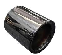 SPAMFAFGHQ Embout De Silencieux D'échappement En Acier Inoxydable Chromé Pour Mazda CX-5 CX4 CX3 CX7 CX8 Accessoires(NOIR)
