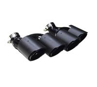 SPAMFAFGHQ Embout D'échappement Quadruple En Fibre De Carbone Pour A6 A7 C8 2020+ Accessoires Automobiles(Carbon Fiber Texture B)