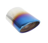 SPAMFAFGHQ Embouts De Silencieux D'échappement En Acier Inoxydable 304 Pour Toyota RAV4 2014 2015 2016 2017 2018 2019 Accessoires De Style(Bleu)