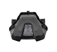 SPAMFAFGHQ Feu Arrière LED Intégré Pour YAMAHA MT07 MT-07 2021 2022 2023 2024 E-mark Clignotant D'arrêt De Frein(Fumé)