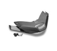 SPAMFAFGHQ Front Fairing Beak Extender Front Spoiler Winglet Aerodynamic Wing pour Yamaha pour Xmax 300 XMAX300 pour X-Max 2023-(Texture en Fibre de Carbone)
