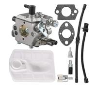 SPAMFAFGHQ Kit Carburateur Pour Moteurs De Tronçonneuses Pour 4500 5200 5800 45 Cm³ 52 Cm³ 58 Cm³ Pour T4500 Et T5200 Remplacement Pour Outils De Jardin