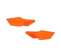 SPAMFAFGHQ Kit D'ailerons GP pour Moto Aileron Aérodynamique Universel Accessoires De Modification(Orange)