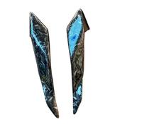 SPAMFAFGHQ Moto Ailerons Fixes Aérodynamiques Appui Latéral Ailerons Spoiler Carénage pour Yamaha YZF R25 R3 YZF-R3 2019-2024(Forge)