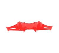 SPAMFAFGHQ Motocyclette Avant Garde-Boue Lèvre Inférieure Bouche Poisson Déflecteur Inférieur Vent Fixe Spoiler Accessoires pour CFMOTO 800NK NK 800 800nk(Rouge)