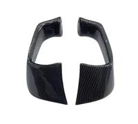 SPAMFAFGHQ Motorcycle Fixed Wing Accessories Spoiler Aerodynamic Winglet pour Yamaha YZF R1 2015-2023 pour YZF R6 2017-2023(Couleur de la Fibre de Carbone)