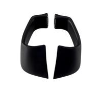 SPAMFAFGHQ Motorcycle Fixed Wing Accessories Spoiler Aerodynamic Winglet pour Yamaha YZF R1 2015-2023 pour YZF R6 2017-2023(Matte Black)
