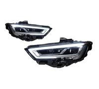 SPAMFAFGHQ Phares De Voiture Pour A3 8V S3 RS3 Berline Et Hatchback 2017 2018 2019 2020 Kit LED Haute Performance Accessoires Inclus