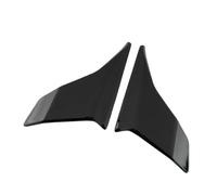 SPAMFAFGHQ Pièces De Moto Appui Aérodynamique Latéral Spoilers Nus Ailerons Fixes Carénage D'Aile pour CFMOTO CF250SR CF 250SR 250 SR MY22(Noir)