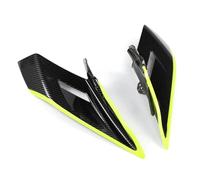 SPAMFAFGHQ pour 450SR 450SR 2022-2025 Pièces Moto Spoilers Nus À Appui Aérodynamique Latéraux Ailerons Fixes Carénages(Vert)
