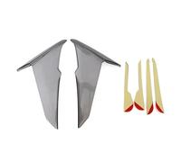 SPAMFAFGHQ pour ADV 350 ADV350 2022-2025 Modification Bande Enroulée Protection Latérale Aile Fixe Pare-Vent(Light Gray)