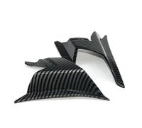 SPAMFAFGHQ pour ADV160 ADV 160 2022 2023 Aileron Dynamique pour Moto Aérodynamique Corps Anti-Rayures Winglets Carénage Déflecteur Spoiler(Fibre de Carbone)