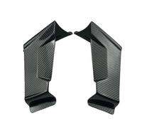 SPAMFAFGHQ pour Aprilia RS660 pour Tuono 660 2021 2022 2023 Aile Latérale De Moto Spoiler De Flux Fixation D'aile du Pare-Brise Avant(Carbon Fibre)