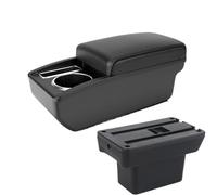 SPAMFAFGHQ Pour Baojun Pour Yep Boîtier D'accoudoir Auto Accessoires Auto Détails Intérieurs Boîte De Rangement Pièces Retrofit(Ligne noire A2 Pas d'USB)