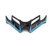 SPAMFAFGHQ pour CFMOTO 450SR 450 SR 2022 2023 2024 Motocyclette Carénage Avant Aileron Aérodynamique Couverture Aile Fixe (Bleu)