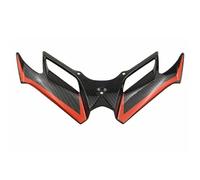SPAMFAFGHQ pour CFMOTO 450SR Accessoires Moto Becquet Avant ABS Déflecteur d'air Amélioration de la stabilité aérodynamique(Rouge Carbone)