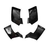 SPAMFAFGHQ pour Ducati pour Streetfighter V4 V4S V4SP 2020-2023 pour V2 2022-2023 Kit De Winglet De Moto Spoiler Fixe(Fibre de Carbone)