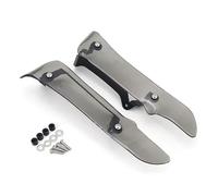 SPAMFAFGHQ pour K1600GT K 1600 GT 2017- Spoilers Latéraux Déflecteurs De Vent Extensions De Carénage Protège-Pieds Aile(Light Gray)