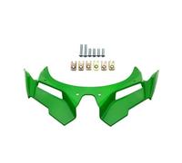 SPAMFAFGHQ pour Kawasaki pour Ninja ZX-4R ZX-25R ZX4R ZX25R 2023 2024 Pare-Brise Avant Winglets Aile Aérodynamique Protège Couvercle Garde(Vert)