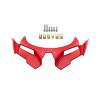SPAMFAFGHQ pour Kawasaki pour Ninja ZX-4R ZX-25R ZX4R ZX25R 2023 2024 Pare-Brise Avant Winglets Aile Aérodynamique Protège Couvercle Garde(Rouge)