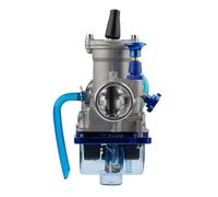 SPAMFAFGHQ Pour Keihin PWK 24 26 28 30 32 34 Mm Scooters Motocross Accessoires Universels Dirt Bike Moto De Course Carburateur(Bleu,26mm)
