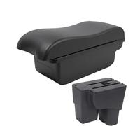 SPAMFAFGHQ Pour Kia Pour Pegas Boîte À Accoudoir Boîte De Rangement Central Pièces De Retouche Intérieure Avec USB Accessoires Auto(Ligne noire A2 Pas d'USB)