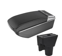 SPAMFAFGHQ Pour Kia Pour Picanto Boîte D'accoudoir Pour Kia Pour Picanto 3X-Line Accoudoir Central Intérieur De Voiture Boîte D'accoudoir Central(Ligne noire B2 SANS USB)