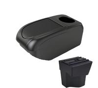 SPAMFAFGHQ Pour KIA Pour Rio 3 Boîte D'accoudoir Pour K2 Pour X-line Pour Rio 3 2011-2016 Accessoires Accoudoir Auto Intérieur Boîte De Rangement(B1 Black Frame 6USB)