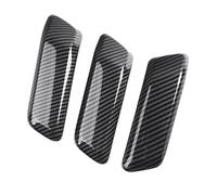 SPAMFAFGHQ Pour L&and R&over Pour Defender 110 2020 2021 2022 2023 LHD Poignée Porte Intérieure Voiture Accoudoir Latéral Garniture Couverture Autocollant 3 Pièces Pièces de poignée porte intérieure(C
