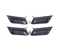 SPAMFAFGHQ Pour L&and R&over Pour Freelander 2 2007-2014 2015 ABS Voiture Intérieur Poignée De Porte Intérieure Couvercle Inférieur Autocollant Décoratif Pièces de poignée porte intérieure(Matte black