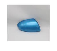 SPAMFAFGHQ Pour Mazda 3 BL 2009 2010 2011 2012 2013 Extérieur Voiture Couvercle De Miroir Revers Cap Aile Portière Coquille Logement Latéral(Blue Side,Droite)