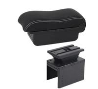SPAMFAFGHQ Pour R&enault Pour Captur Pour Clio 5 Boîtier D'accoudoir Auto Boîte De Rangement Centrale Pour R&enault Pour Clio 5 Boîtier D'accoudoir(B3 Noir blanc 3USB)