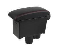 SPAMFAFGHQ Pour R&enault Pour Dacia Pour Duster 2 3 2019 2020 2021 2022 Boîte De Repose-bras Central Console Centrale Boîte De Rangement(A5 Artificial leather)