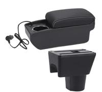 SPAMFAFGHQ Pour R&enault Pour Duster Boîte D'accoudoir 2012 2013 2014 2015 2016 2017 2018 Retrofit Intérieur Boîte De Rangement Accessoires Auto(A3 Charge rapide)