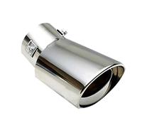 SPAMFAFGHQ Pour R&enault Pour Latitude Pour Laguna Pour Frendzy 20 Pour Megane Pour Kadjar Stepway Enjoliveur Pot D'Échappement(Courbé)