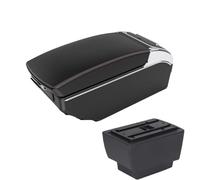 SPAMFAFGHQ Pour S&koda Pour Fabia Accoudoir Pour S&koda Fabia 3 III 2015 2016 2017-2021 Boîte Accoudoir Auto Pièces Retrofit Boîte Rangement(A1 Noir rouge 7USB)