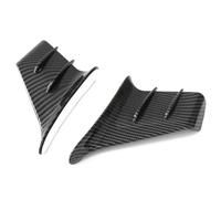SPAMFAFGHQ pour S1000RR S1000XR S1000R HP4 F900R F900XR Aileron Latéral Universel Carénage Moto Aile Aérodynamique Déflecteur Spoiler(Fibre de Carbone)